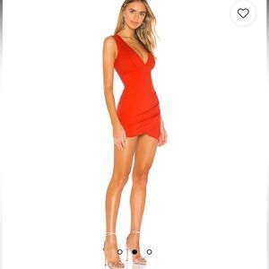 Red Superdown dress never worn